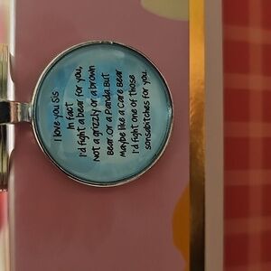 Funny Inspirational Keychain For Sister